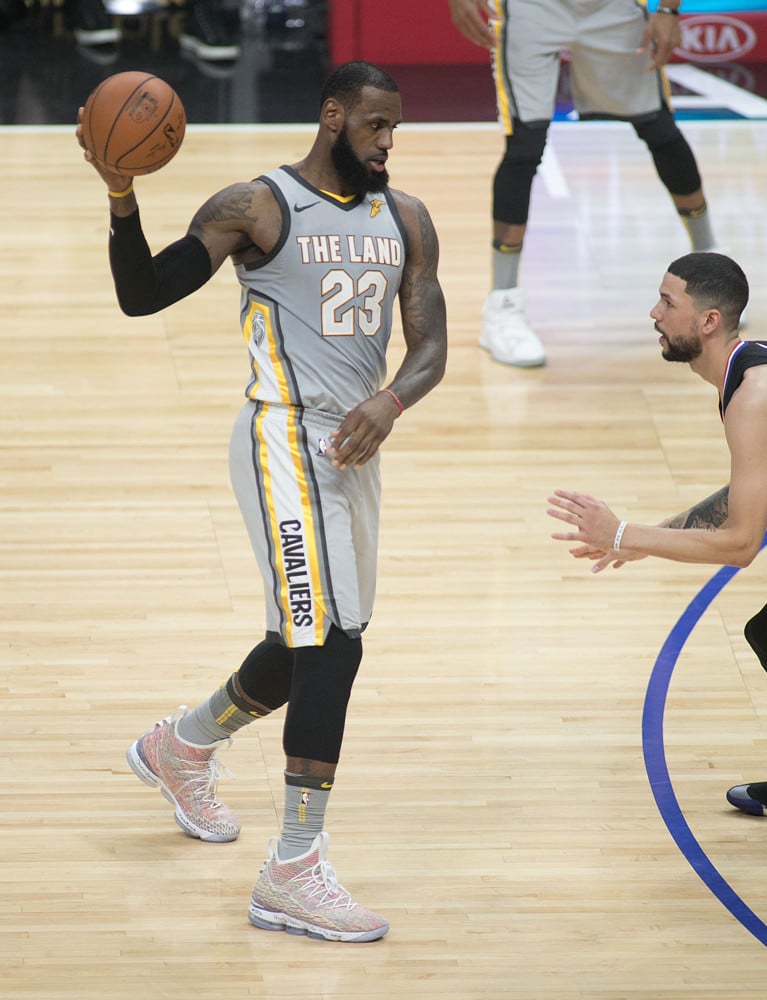 LeBron James: ¡41,8 puntos de media en las victorias ante Indiana!