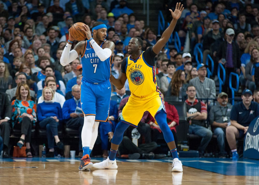 Carmelo Anthony descarta ser suplente en OKC Thunder