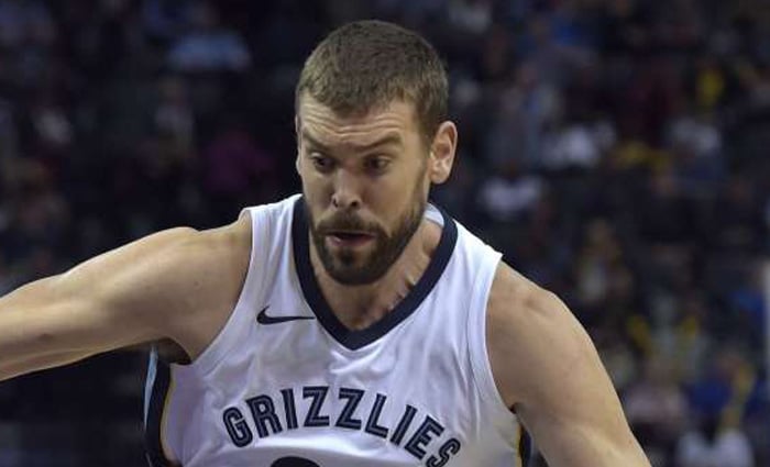 Marc Gasol se queda sin anotar por 3ª vez en su carrera NBA
