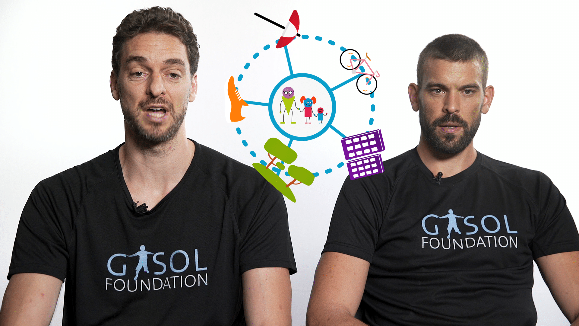 Los hermanos Gasol protagonizan una webserie educativa
