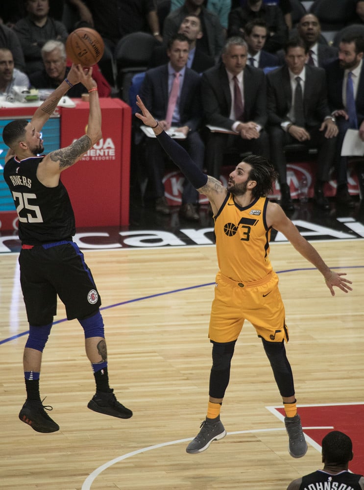 Ricky Rubio anota 28 puntos tras una gran noche en el tiro