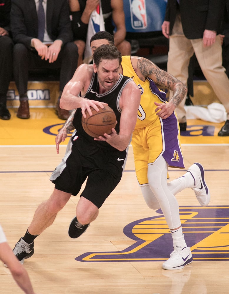 Pau Gasol podría perderse los 3 próximos partidos de los Spurs