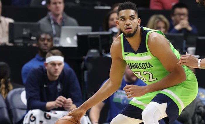 Karl-Anthony Towns estalla: ¡35 puntos y 22 rebotes!