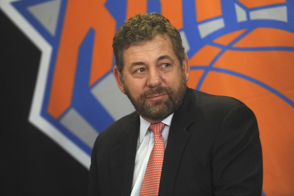 El propietario de los Knicks no descarta vender la franquicia