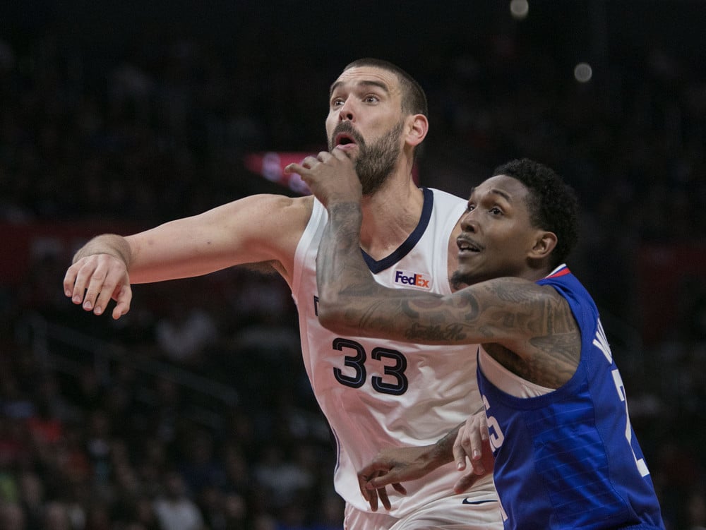 Marc Gasol fue el mejor hispano en los meses de octubre y noviembre