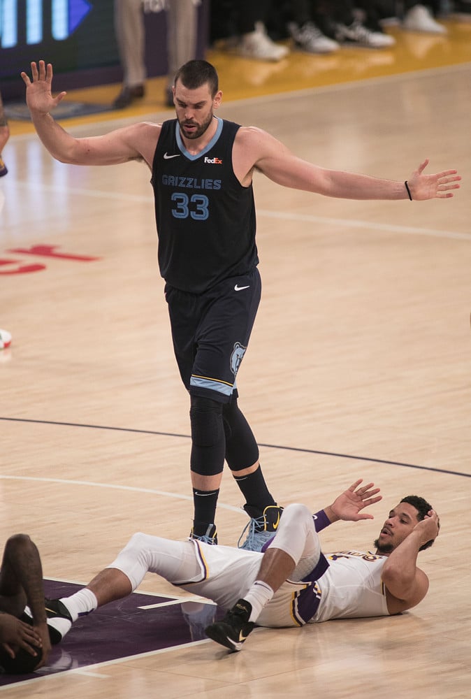 Marc Gasol lidera la victoria de Memphis ante Cleveland