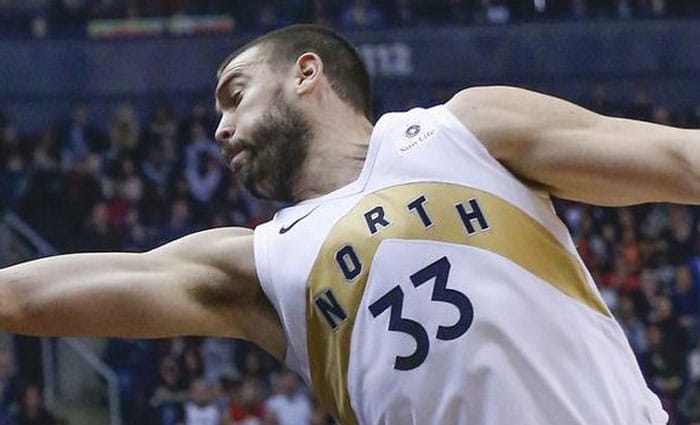 Marc Gasol solo tira una vez a canasta en todo el partido