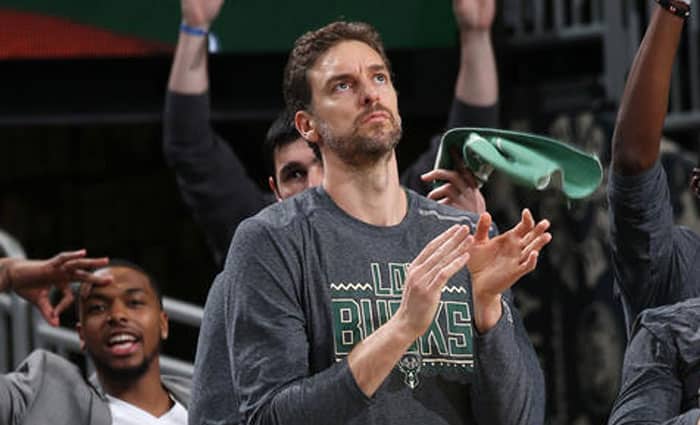 Pau Gasol podría estar de baja un mes