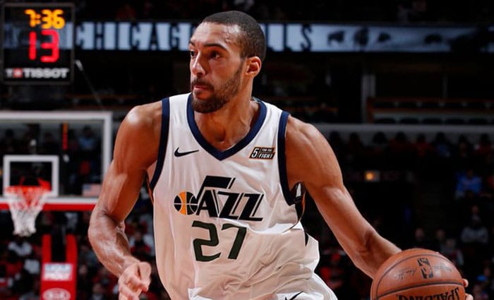 Rudy Gobert bate el récord NBA de mates en una temporada
