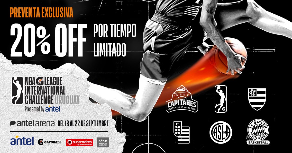Uruguay ya se prepara para la presencia de la G-League en Montevideo