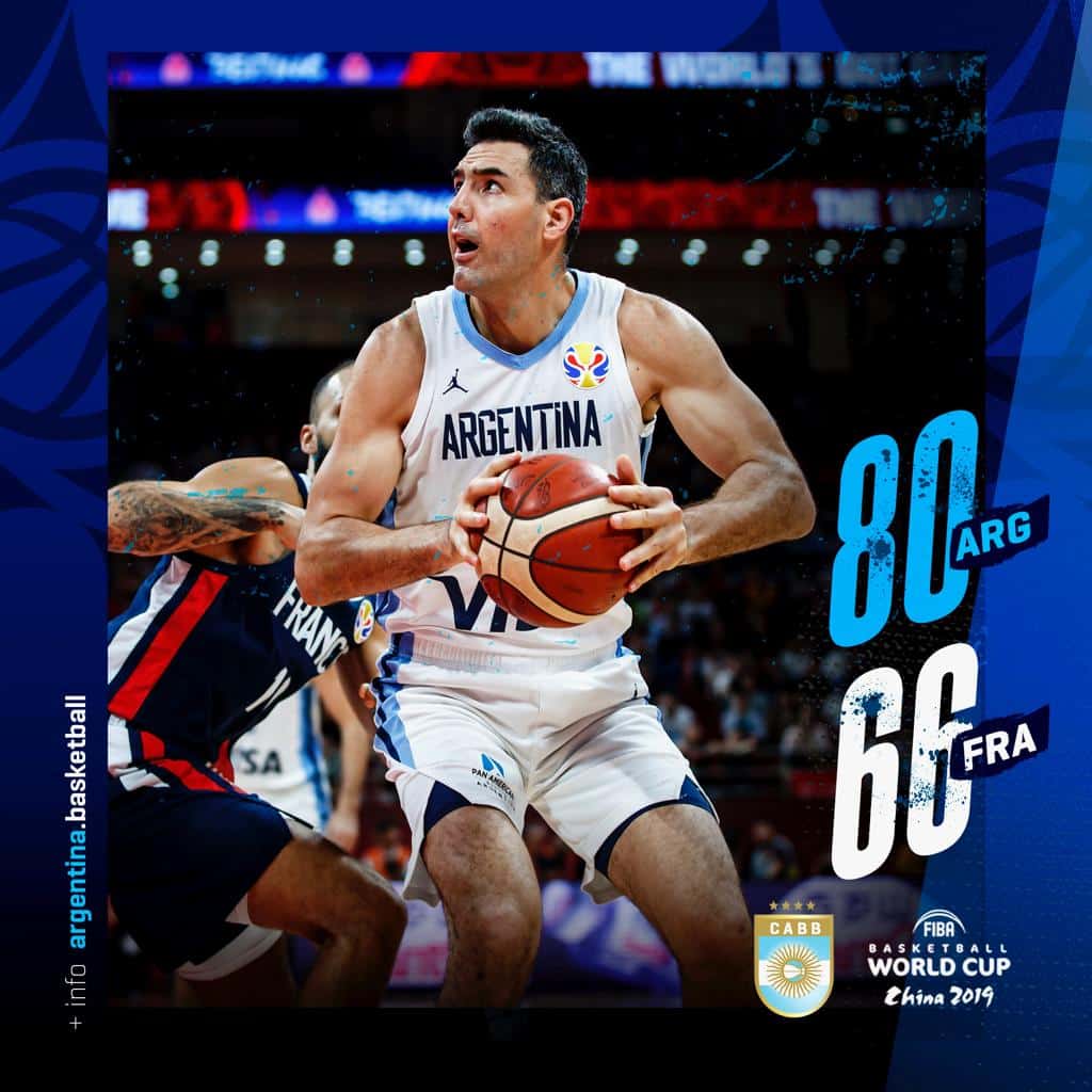 Scola lleva a Argentina a la final mundial tras derrotar a Francia