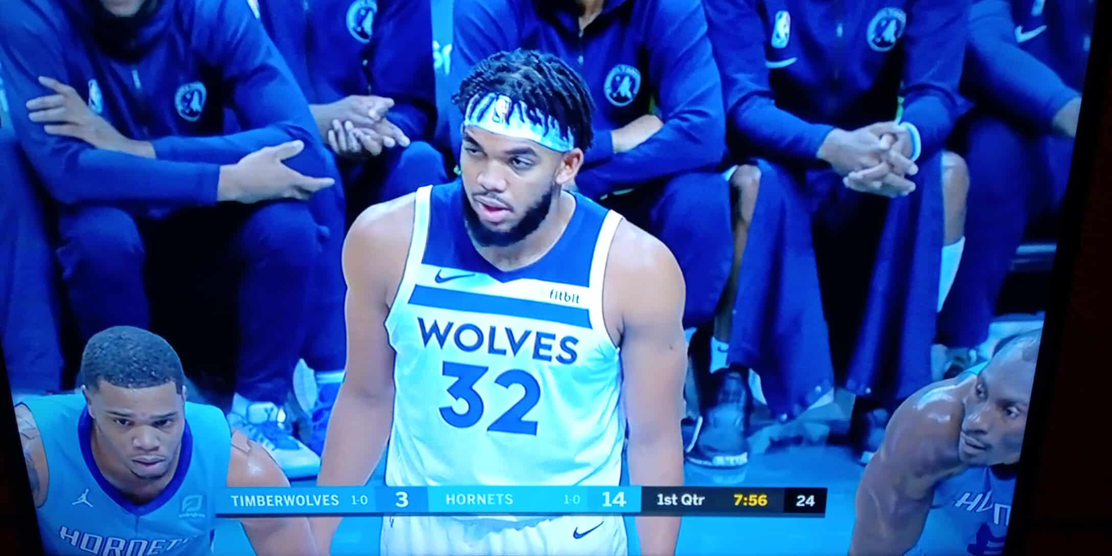 Otro monumental partido de Karl-Anthony Towns
