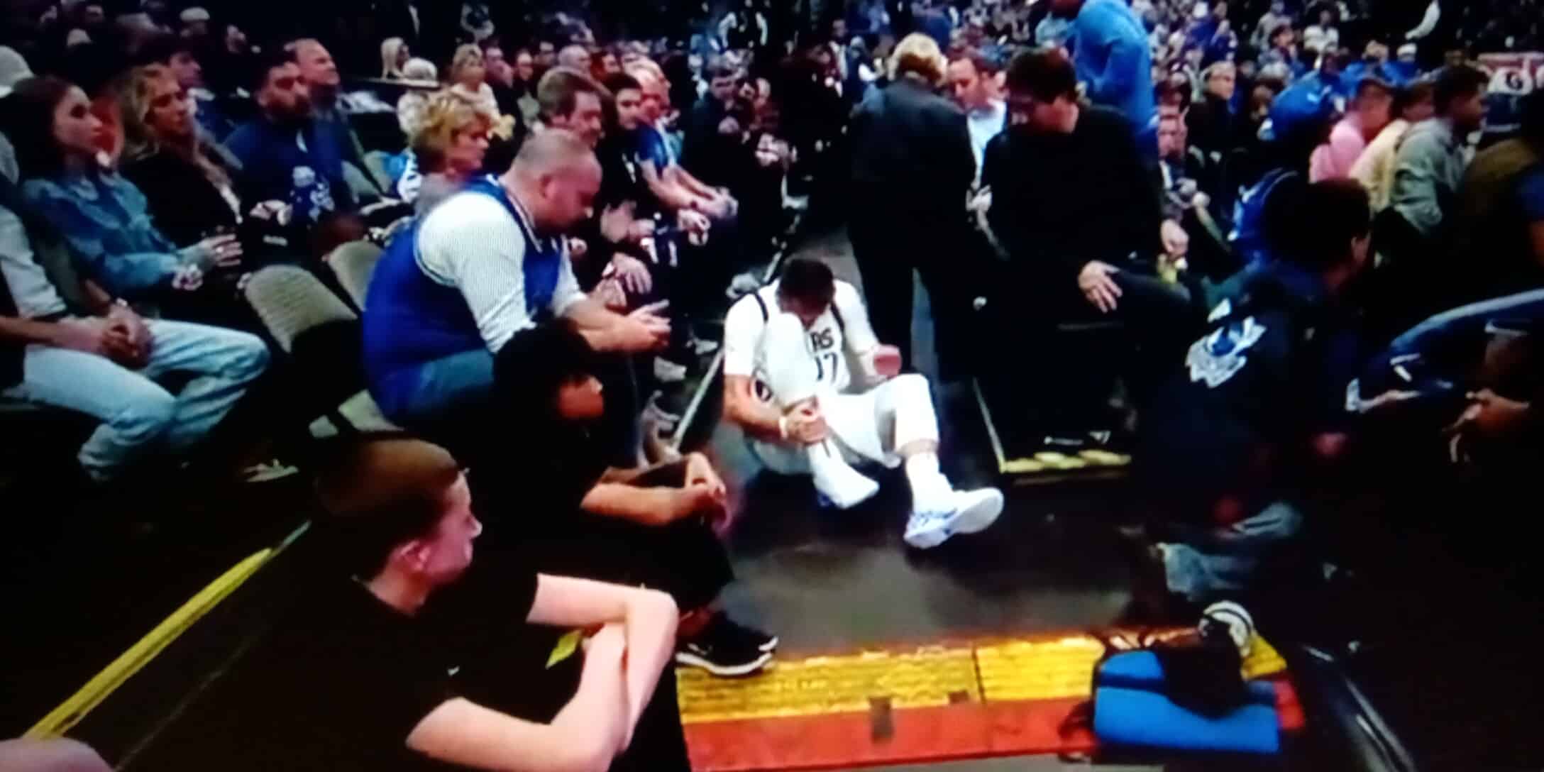 Luka Doncic se lesiona nada más empezar el Mavs-Heat