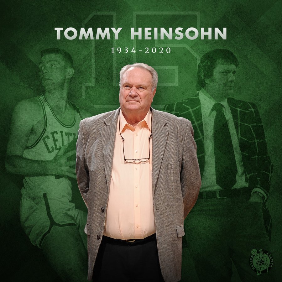 Fallece a los 86 años Tommy Heinsohn, leyenda de los Celtics