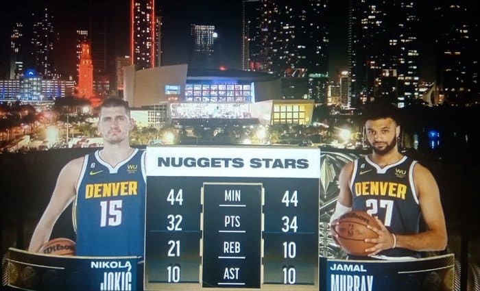 Jokic firma el primer 30-20-10 de la historia de las Finales