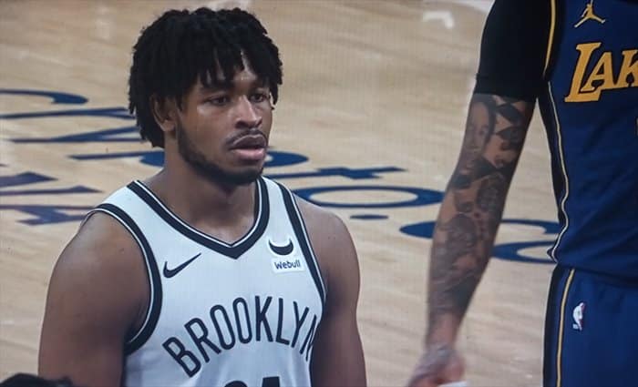 Brooklyn corta su mala racha ganando a los Lakers con 33 de Cam Thomas