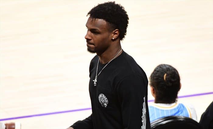 Bronny James se declara elegible para el próximo draft