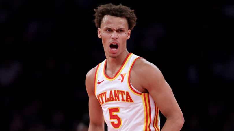 Dyson Daniels. Credit: Elsa/Getty Images