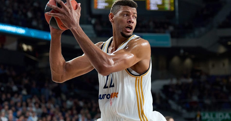 El Play-In Euroliga tiene su primer enfrentamiento con el duelo entre Real Madrid y París Basketball 1 88df28ba walter tavares rebounds real madrid euroleague