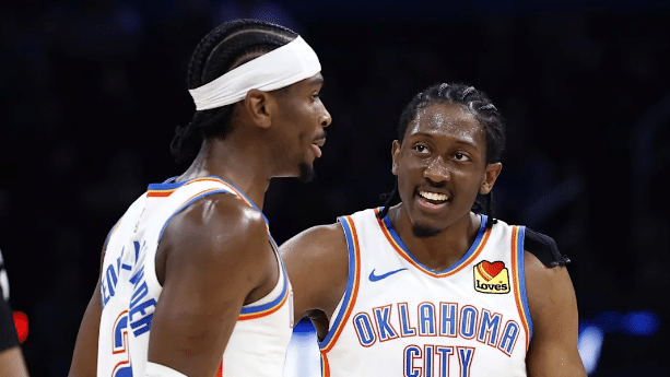 Oklahoma City Thunder. Credit: Alonzo Adams-Imagn Images