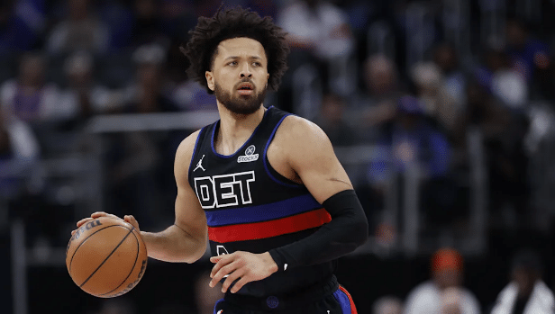 Detroit Pistons. Créditos a Rick Osentoski-Imagn Images