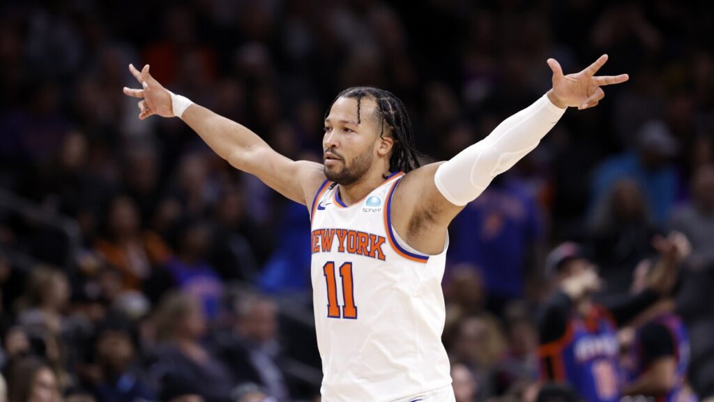 Jalen Brunson volvió a los Knicks en victoria contra los Suns 3 Jalen Brunson. Créditos a NBC Sports