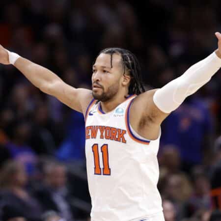 Jalen Brunson volvió a los Knicks en victoria contra los Suns