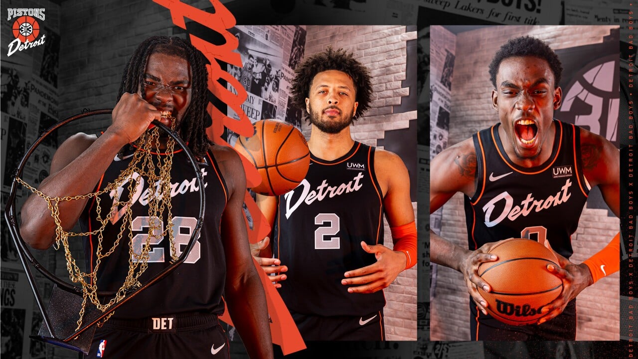 Detroit Pistons y una identidad de Bad Boys que se mantiene a lo largo de los años 1 Bad Boys. Créditos WXYZ