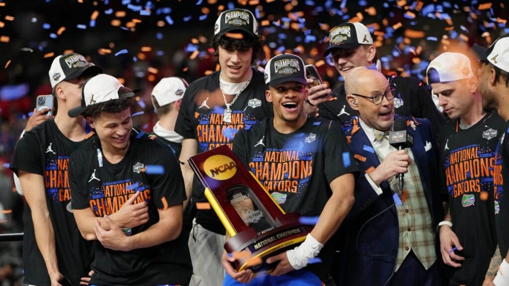 Florida Gators Camepones del March Madness. Créditos a CDNDeportes