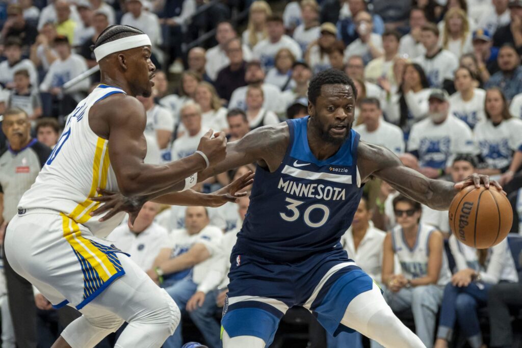 Minnesota Timberwolves x Golden State Warriors 11/05/2025: Pronóstico, Cuotas y Más 1 Minnesota Timberwolves. Mandatory Credit: Jesse Johnson-Imagn Images