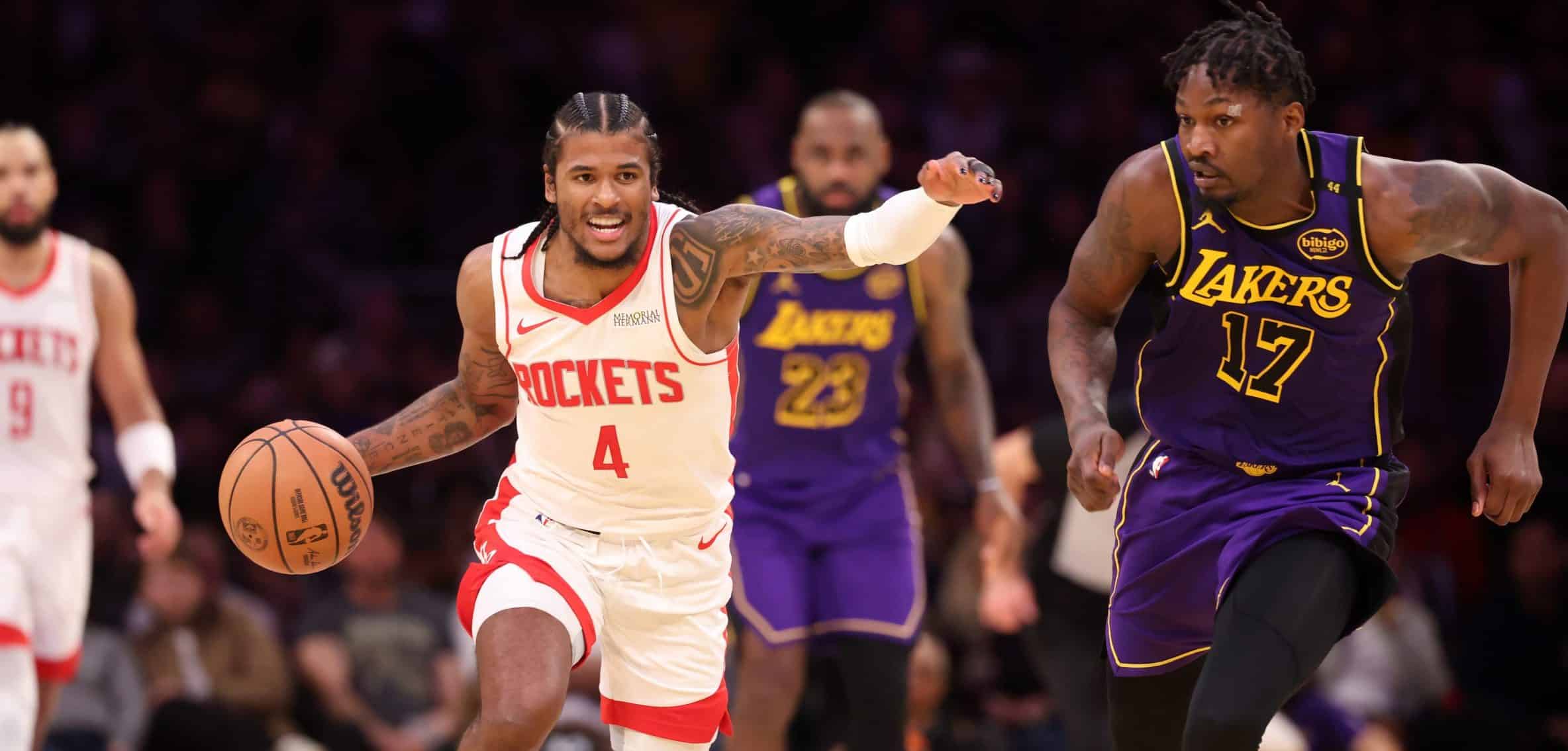 Los Lakers, favoritos para traspasar por Jalen Green en un posible intercambio 1 Los Angeles Lakers podrían intentar traspasar