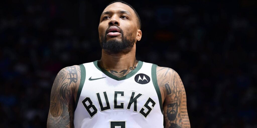 Giannis Antetokounmpo lider de la liga en puntos totales en las últimas 10 temporadas 3 241022 Damian Lillard scaled e1729536453653