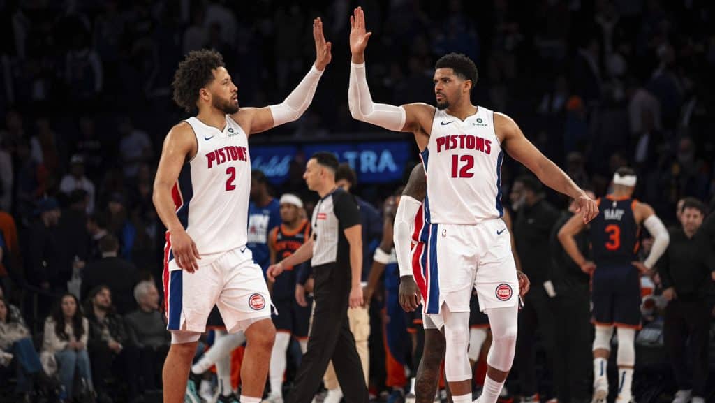 Detroit Pistons. Photo credit: Angelina Katsanis, AP Photo


