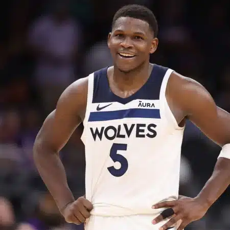 Anthony Edwards está a 17 puntos de romper marca en Playoffs de Minnesota Timberwolves