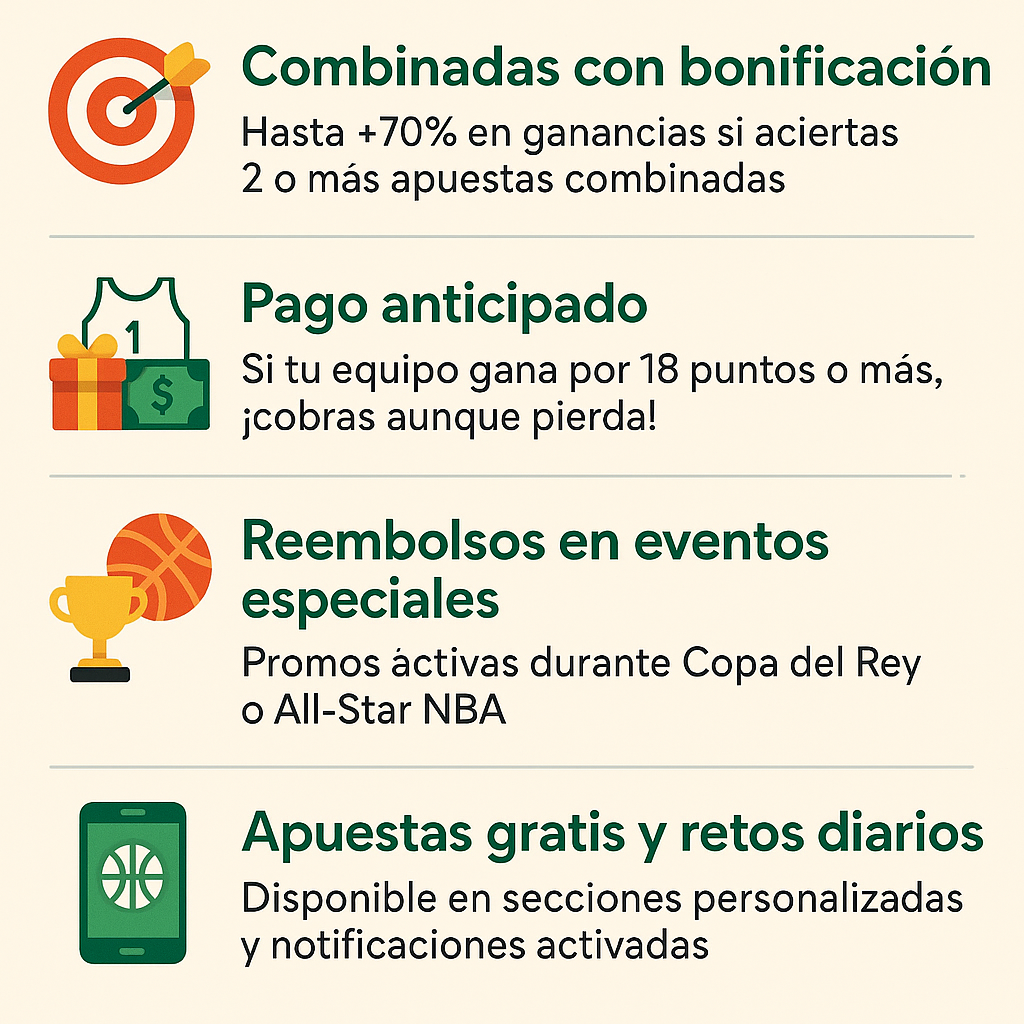 apuestas baloncesto bet365 mejores promociones