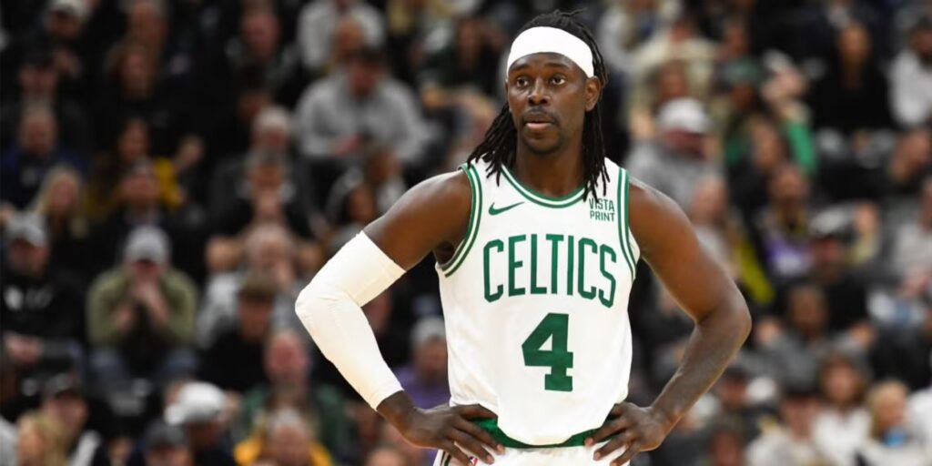 Puja por la estrella de Boston Celtics, Jrue Holiday