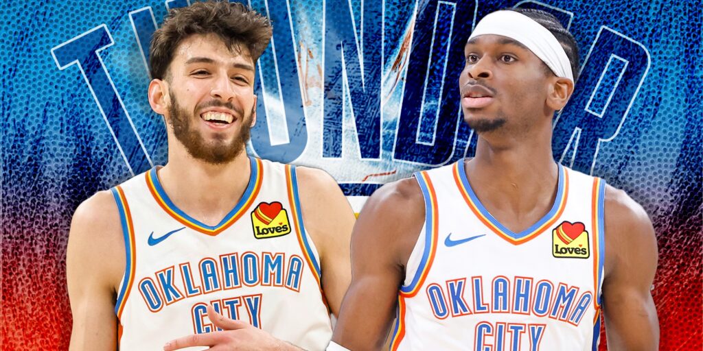 La locura que esperan completar Shai y Oklahoma City Thunder al final de temporada 1 Oklahoma City Thunder. Edit made by Give me sport