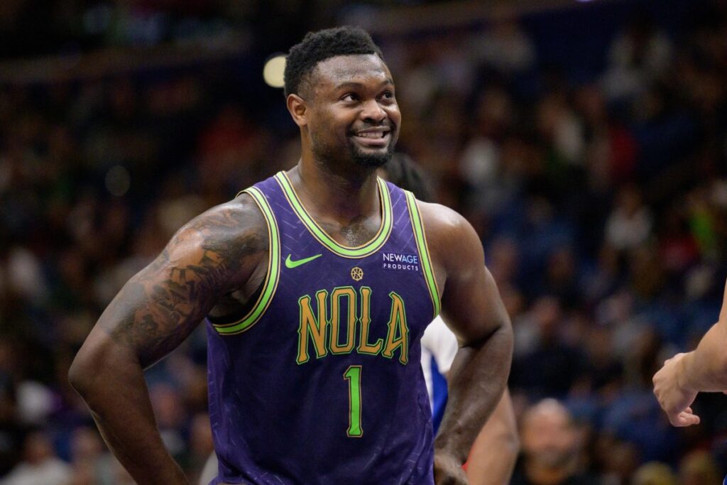 ¿Y si las respuestas de New Orleans Pelicans está en el Draft? 1 pelicans forward zion williamson reacts during the first half against the pistons at smoothie king center