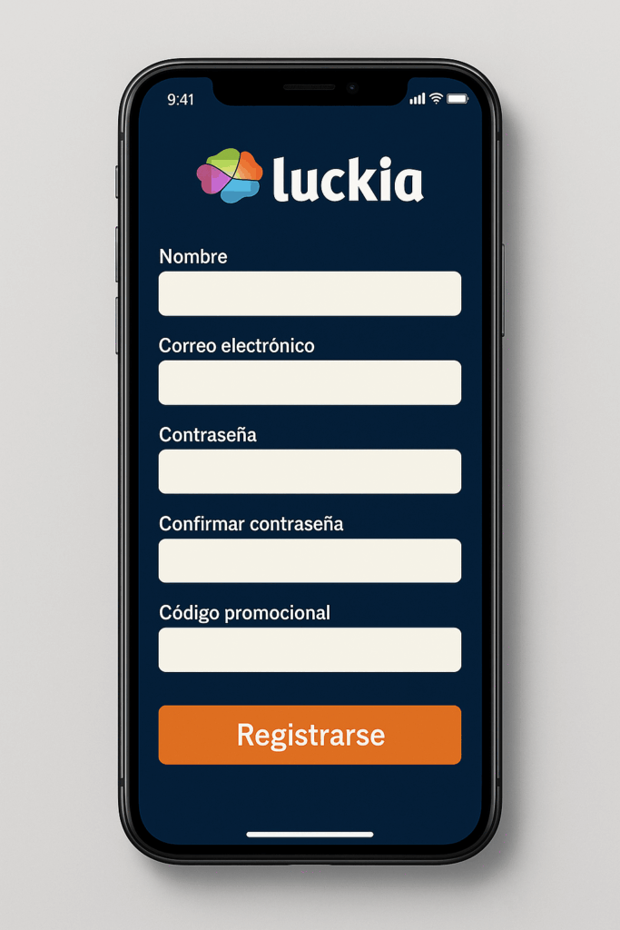 registro en luckia 