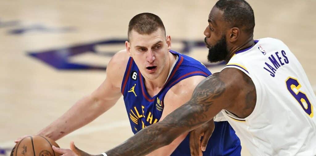 NBA All-Star: LeBron James y Nikola Jokic