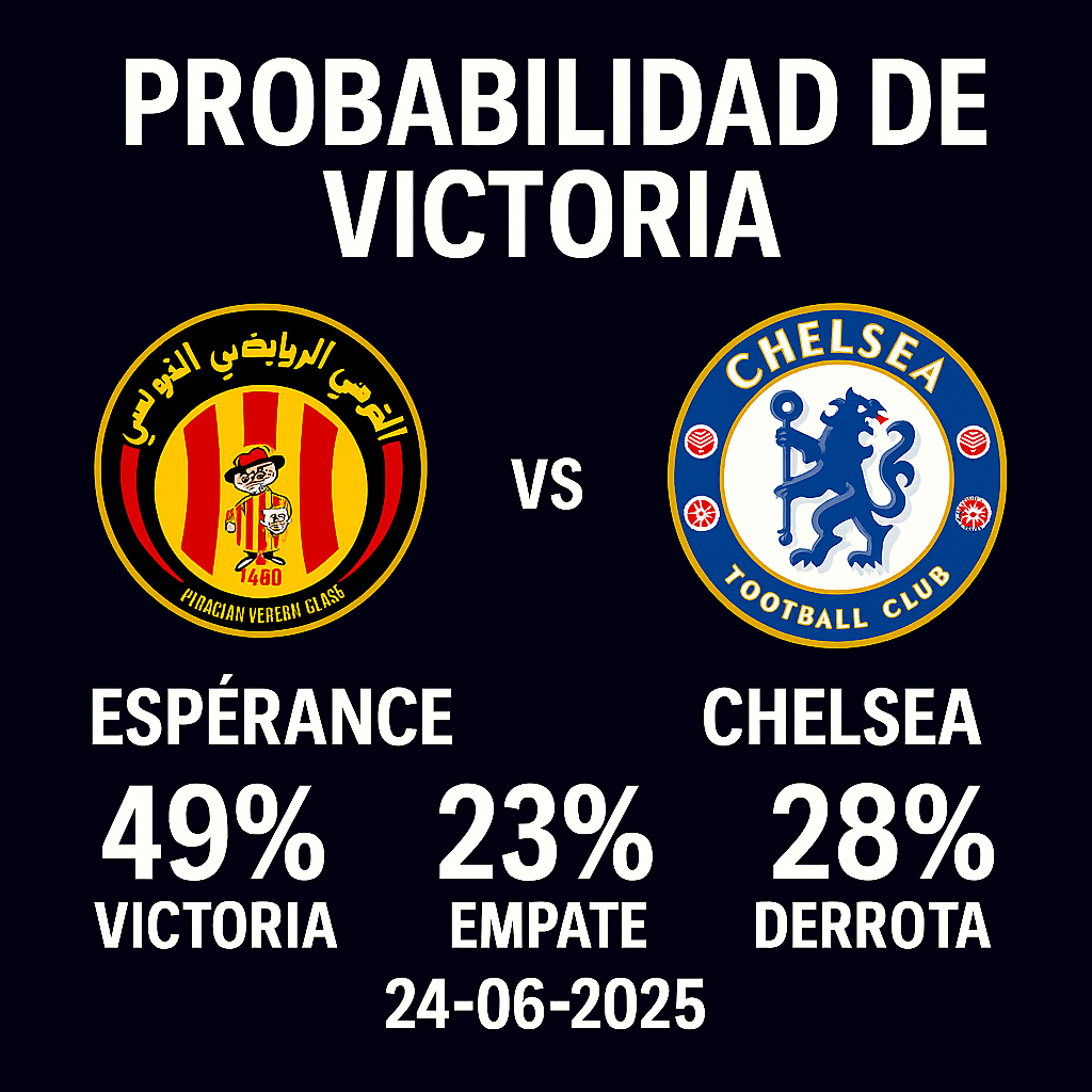 Pronóstico Espérance vs Chelsea – Mundial de Clubes FIFA (24/06/2025)