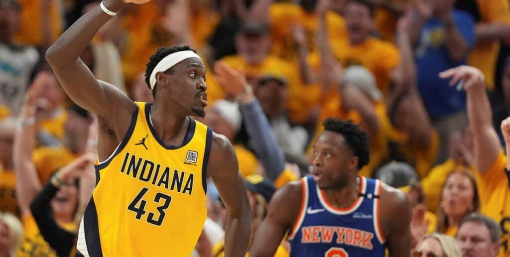 Los Pacers marcaron todas las casillas y se quedaron con la serie ante los Knicks 1 Pacers. (AP Photo/Michael Conroy)