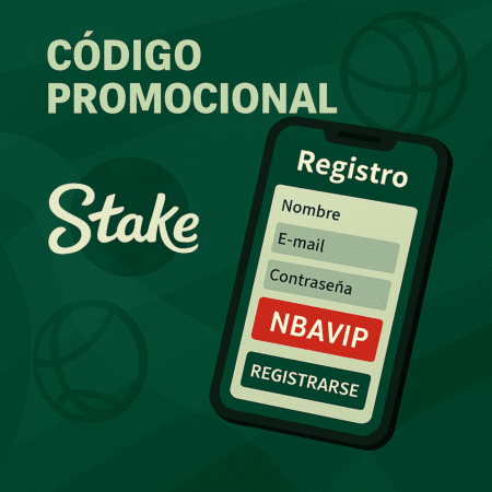 Código promocional Stake NBAVIP México: 200% hasta $3000 MXN agosto 2025