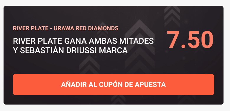 Pronóstico River Plate vs Urawa Red – Mundial de Clubes FIFA (17/06/2025) 3 supercuota river plate vs urawa
