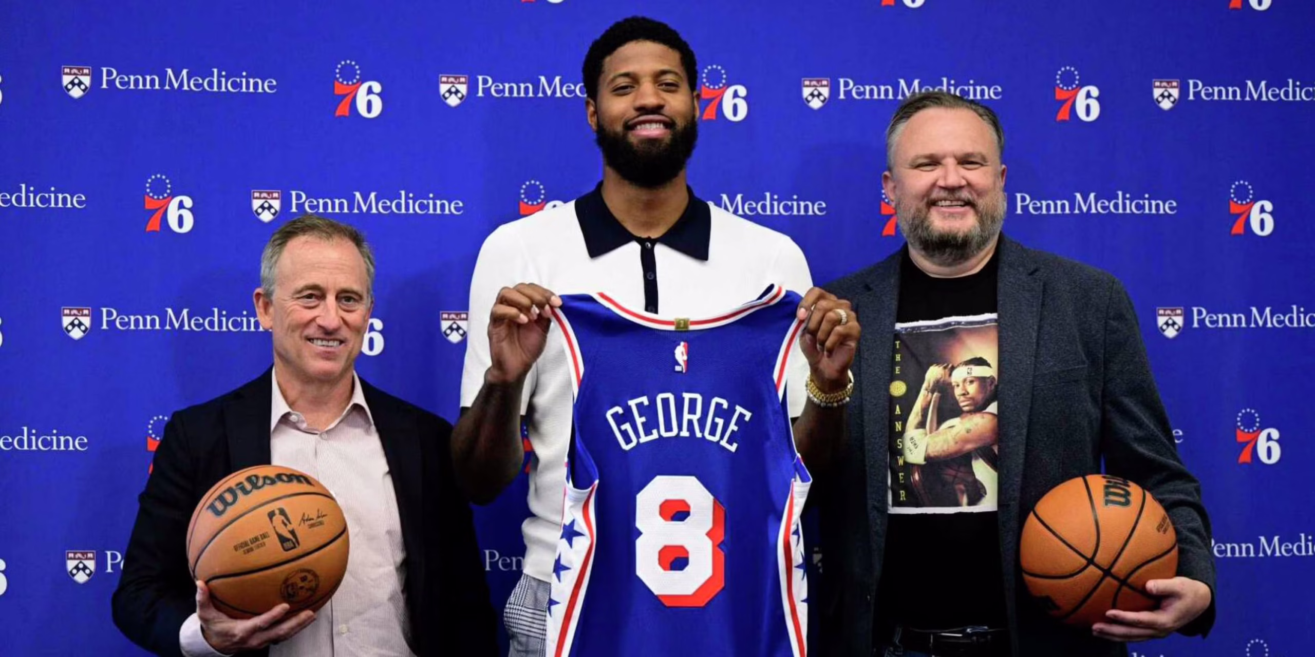 Los 76ers exploran los rumores NBA por Paul George y se debaten entre conservarlo o cambiarlo