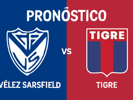 Pronóstico Vélez Sarsfield vs Tigre – Liga Argentina Clausura (13/07/2025)