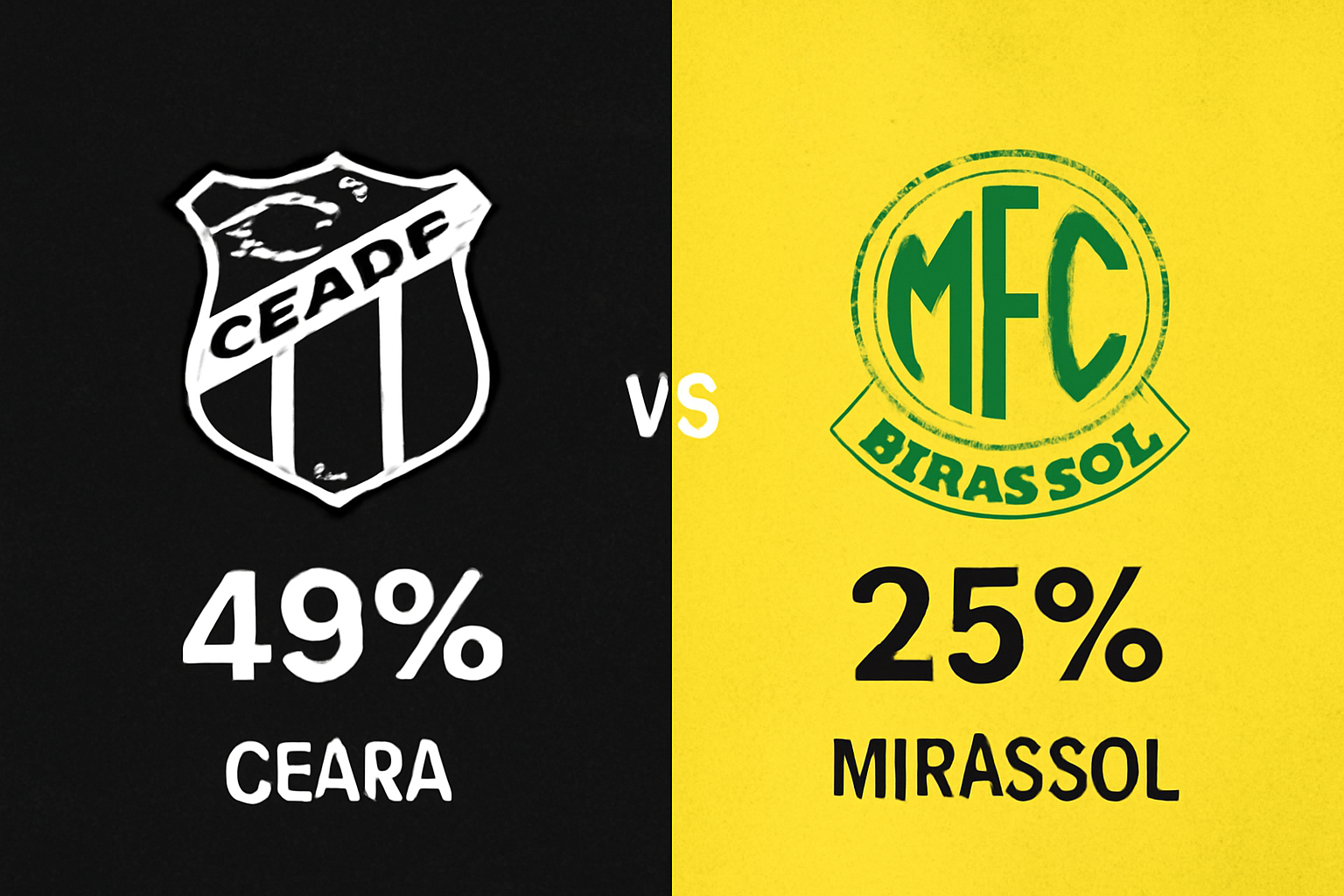 Pronóstico Ceará vs Mirassol – Brasileirao Serie A (23/07/2025)