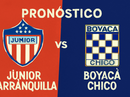 Pronóstico Junior vs Boyacá Chicó – Categoría Primera A (02/08/2025)