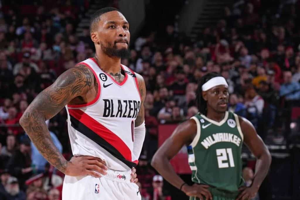Damian Lillard y Jrue Holiday reunidos después del traspaso de 2023: El nuevo rumbo de los Blazers 1 Damian Lillard y Jrue Holiday reunidos después del traspaso de 2023: El nuevo rumbo de los Blazers