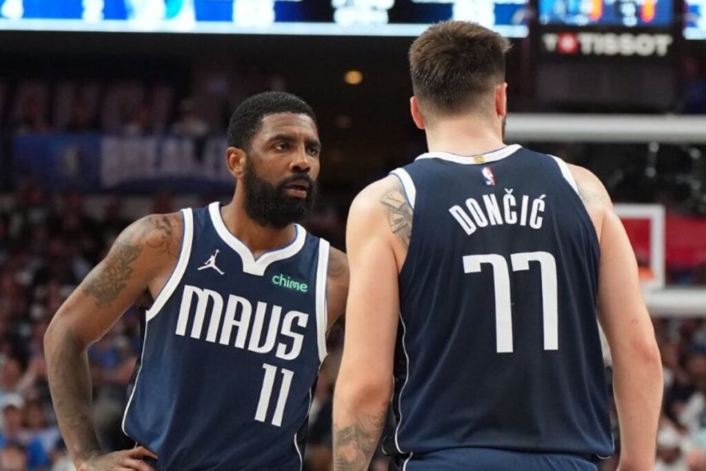Luka Doncic bajo la mirada de Kyrie: El relato impactante de un entrenamiento